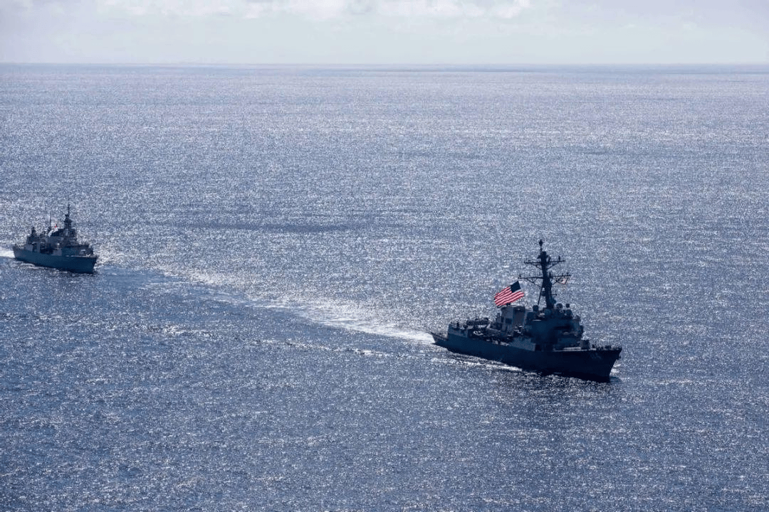 美軍艦闖入中國臺海最新消息