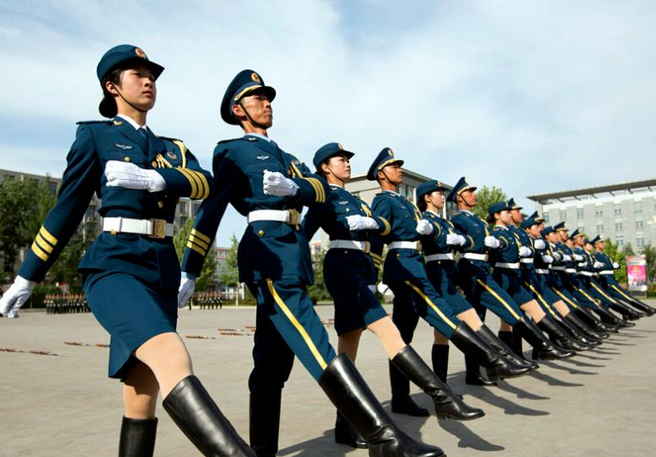 中國(guó)人民解放軍儀仗隊(duì)女兵劉心竹